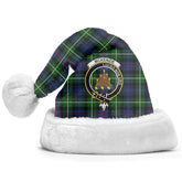 McKenzie Tartan Crest Christmas Hat